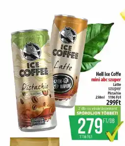 Coop Hell ice coffee latte ajánlat