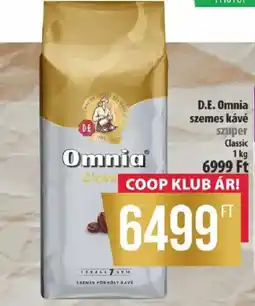 Coop Omnia szemes kávé ajánlat