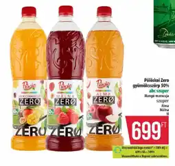 Coop Pölöskei Zero gyümölcsszörp ajánlat