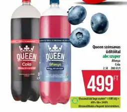 Coop Queen szénsavas üdítőital ajánlat
