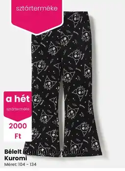 Pepco Bélelt leggings lanyoknak Kuromi ajánlat