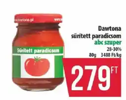 Coop Dawtona sűrített paradicsom ajánlat