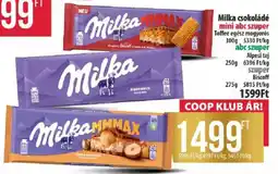 Coop Milka csokoládé ajánlat