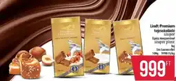 Coop Lindt premium tejszósz ajánlat