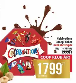 Coop Celebrations ünnepi doboz ajánlat