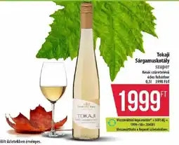 Coop Tokaji sárgamuskotály ajánlat