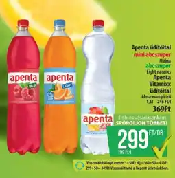 Coop Apenta üdítőital mini abc szuper ajánlat