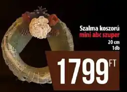 Coop Szalma koszorú ajánlat