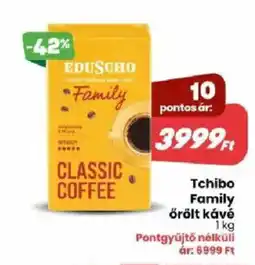 Coop Tchibo family örölt kávé ajánlat