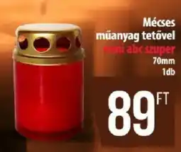 Coop Mécseles műanyag tetővel ajánlat