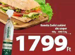 Coop Kométa zselici szalámi ajánlat