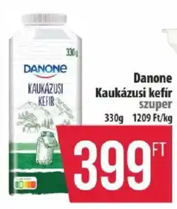 Coop Danone kaukázusi kefir ajánlat