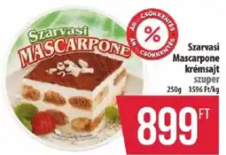 Coop Szarvasi mascarpone ajánlat