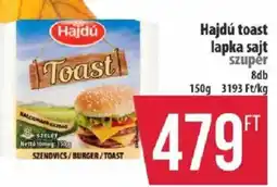 Coop Hajdú toast ajánlat