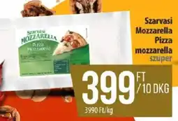 Coop Szarvasi mozzarella pizza mozzarella ajánlat