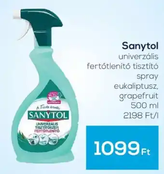 Sanytol univerzalis fertotlenito tisztito spray