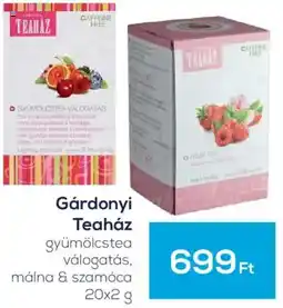 GRoby Gárdonyi Teház ajánlat