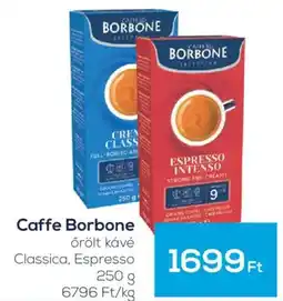GRoby Caffe Borbone örölt kávé ajánlat
