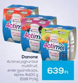 GRoby Danone Actimel joghurtital ajánlat