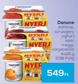 GRoby Danone élőflórás zsírszegény joghurt ajánlat
