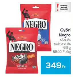 GRoby Győri negro classic ajánlat