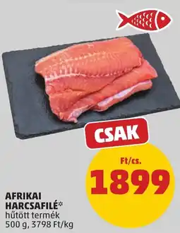 PENNY Afrikai harcsafilé ajánlat