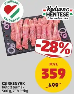 PENNY Kedvenc Hentese Csirkenyak ajánlat
