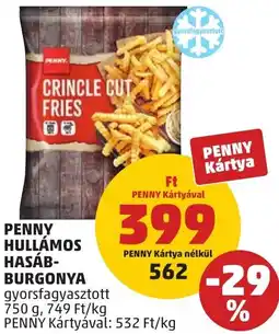 PENNY Penny hullámos hasáb-burgonya ajánlat
