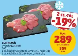 PENNY Csirkemáj gyorsfagyasztott ajánlat