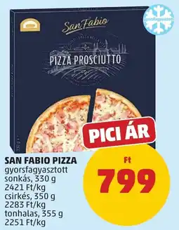 PENNY San Fabio pizza prosciutto ajánlat