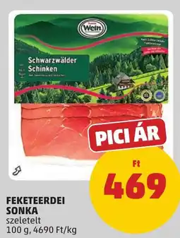 PENNY Wein feketeerdei sonka ajánlat