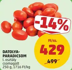 PENNY Datolya-paradicsom ajánlat