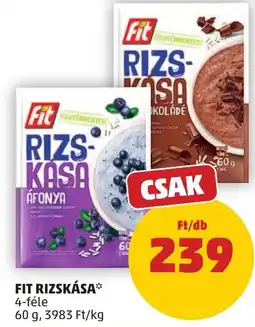 PENNY Fit rizskása ajánlat