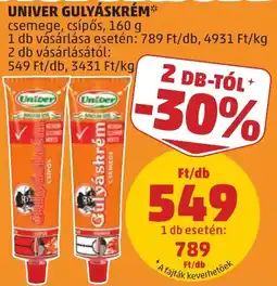 PENNY Univer gulyáskrém ajánlat