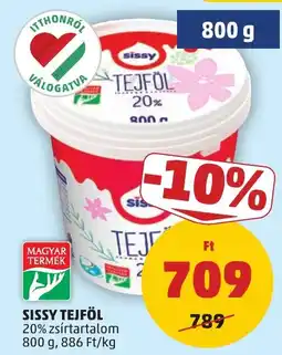 PENNY Sissy tejföl ajánlat
