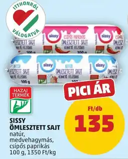 PENNY Sissy ömlesztett sajt ajánlat