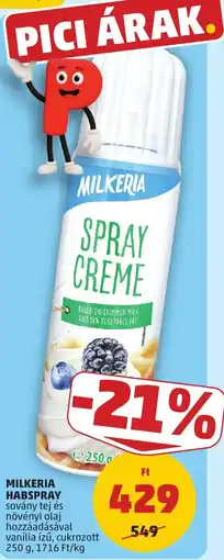 PENNY Milkeria spray creme ajánlat