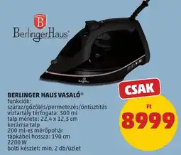 PENNY BerlingerHaus vasaló ajánlat