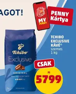 PENNY Tchibo exclusive kávé ajánlat