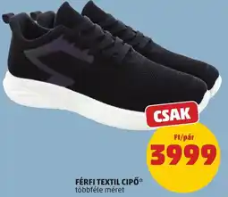 PENNY Férfi textil cipő ajánlat