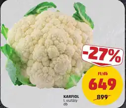 PENNY Karfiol ajánlat