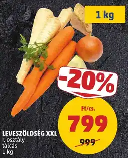 PENNY Leveszöldség xxl ajánlat