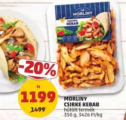 PENNY Morlina csirke kebab ajánlat
