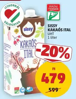 PENNY Sissy kakaós ital ajánlat