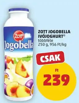 PENNY Zott jogobella ivójoghurt ajánlat