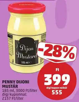 PENNY Penny dijoni mustár ajánlat