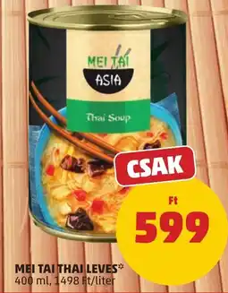 PENNY Mei tai thai leves ajánlat