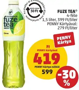 PENNY Fuze Tea ajánlat