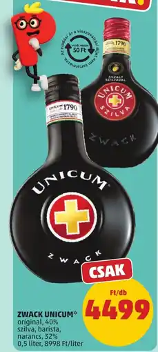 PENNY Zwack Unicum* ajánlat