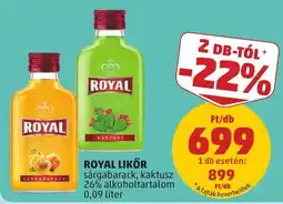 PENNY Royal likőr ajánlat